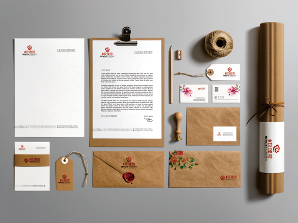 榮澤策劃原創《玫瑰灣生態農業莊園VI》作品 品牌視覺與自然生態的交融