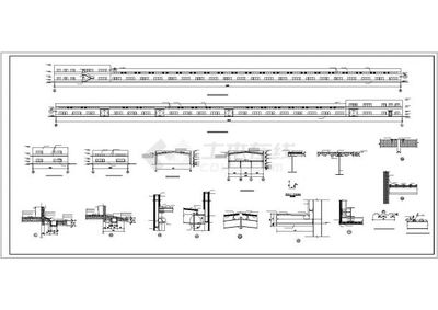 某餅干廠生產車間CAD施工圖平面設計解析